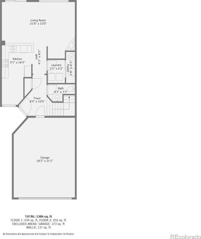 12265 E 2nd Dr, Aurora, CO 80011 - view of property floor plan