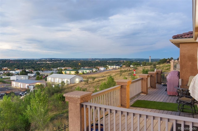 view of deck