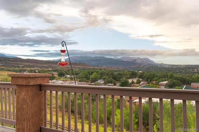 property view of mountains