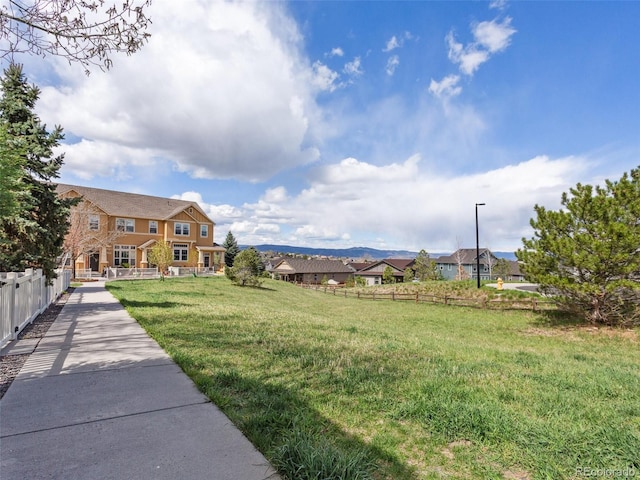 3893 Ute Mountain Trl, Castle Rock, CO 80109 - view of yard featuring fence