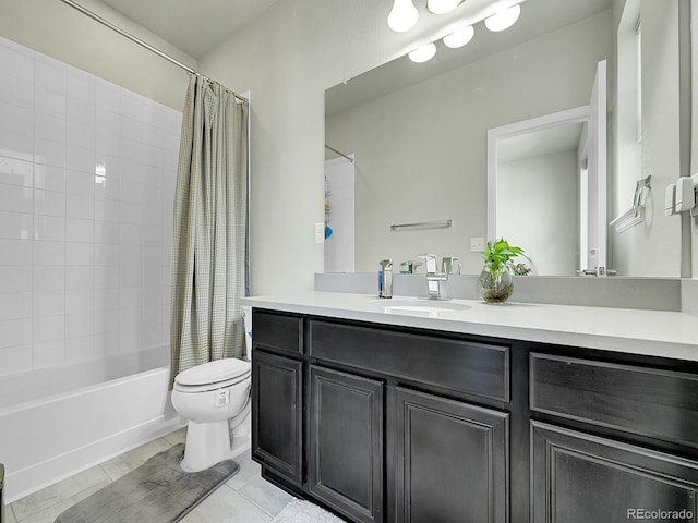 4245 E Iliff Ave Unit 2, Denver, CO 80222 - bathroom featuring shower / bath combo, vanity, and toilet