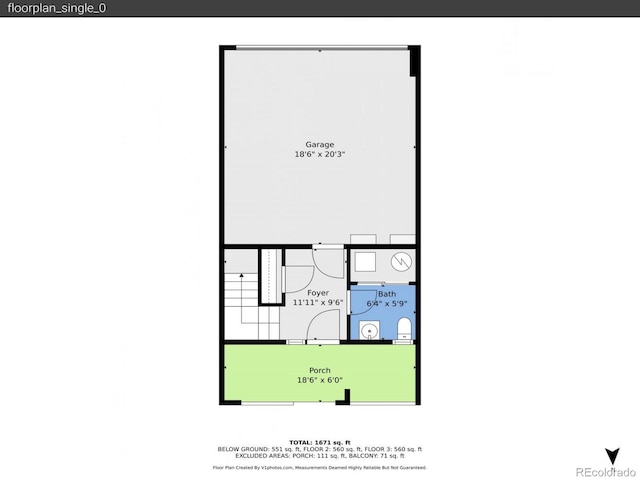 4245 E Iliff Ave Unit 2, Denver, CO 80222 - plan
