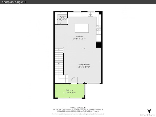 4245 E Iliff Ave Unit 2, Denver, CO 80222 - plan