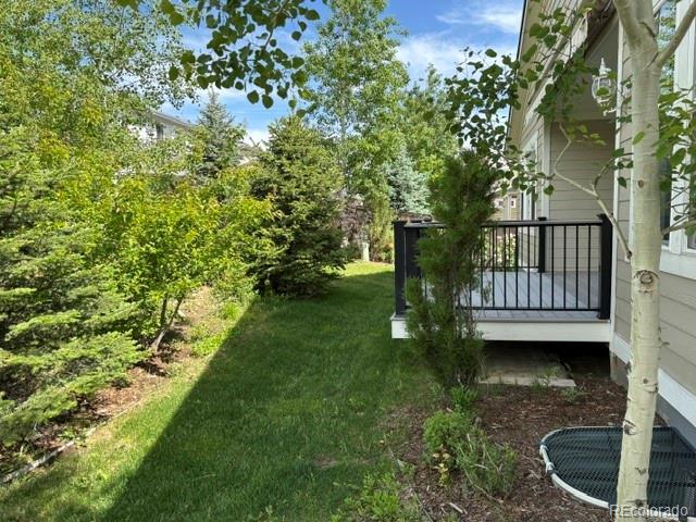 6013 Eldora St, Golden, CO 80403 - view of grassy yard