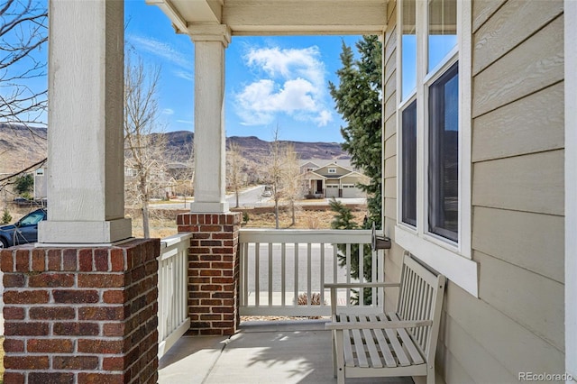 6013 Eldora St, Golden, CO 80403 - porch with a mountain view