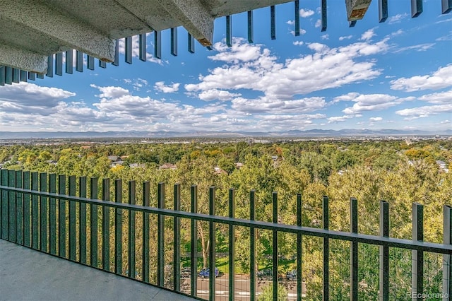 460 S Marion Pkwy Unit 1103, Denver, CO 80209 - balcony featuring a view of trees