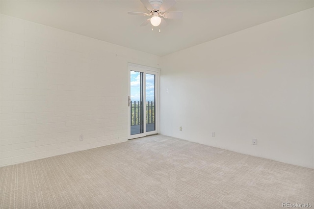 460 S Marion Pkwy Unit 1103, Denver, CO 80209 - carpeted spare room with a ceiling fan