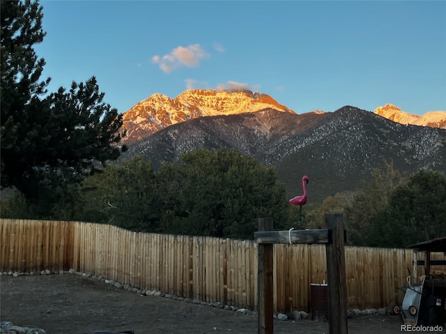 1564 Wagon Wheel Rd, Crestone, CO 81131 - view of mountain backdrop