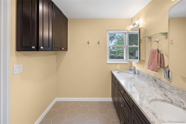 11035 E Berry Ave, Englewood, CO 80111 - full bathroom featuring tile patterned floors and double vanity