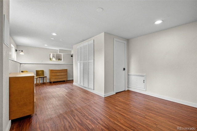 11035 E Berry Ave, Englewood, CO 80111 - unfurnished living room featuring wood finished floors and recessed lighting