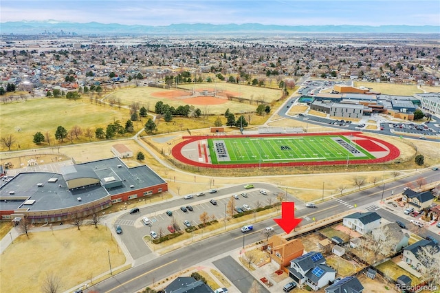 14425 E 50th Ave, Denver, CO 80239 - aerial view of mountains