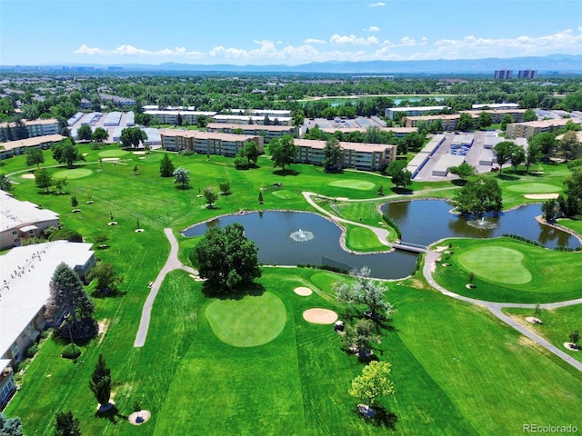 740 S Alton Way Unit 2A, Denver, CO 80247 - bird's eye view of a nearby body of water and a golf club
