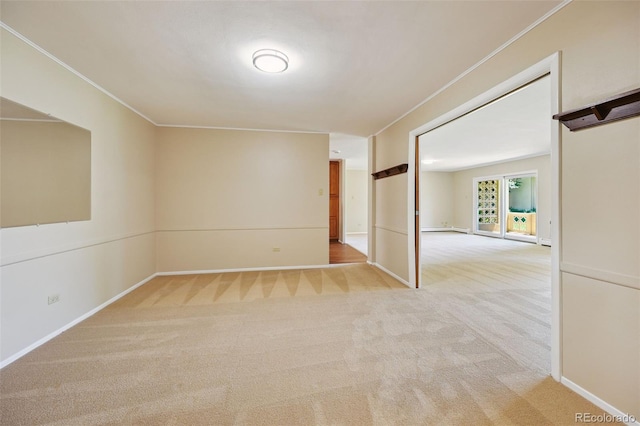 740 S Alton Way Unit 2A, Denver, CO 80247 - spare room with carpet floors, ornamental molding, and baseboard heating