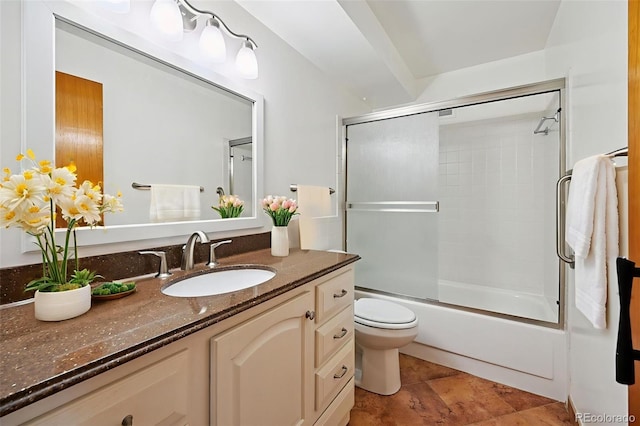 740 S Alton Way Unit 2A, Denver, CO 80247 - full bath featuring vanity and bath / shower combo with glass door