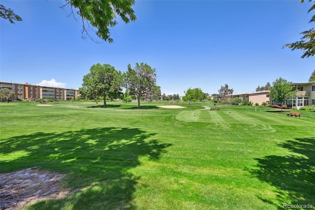 740 S Alton Way Unit 2A, Denver, CO 80247 - view of home's community featuring golf course view and a lawn