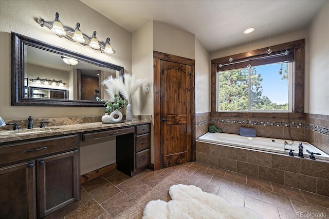 8090 S Homesteader Dr, Morrison, CO 80465 - bathroom featuring a bath and vanity