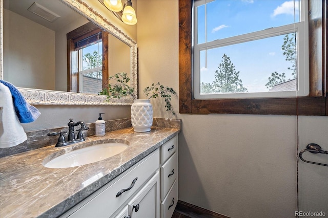 8090 S Homesteader Dr, Morrison, CO 80465 - bathroom featuring vanity