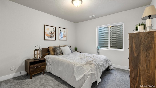 bedroom featuring carpet floors