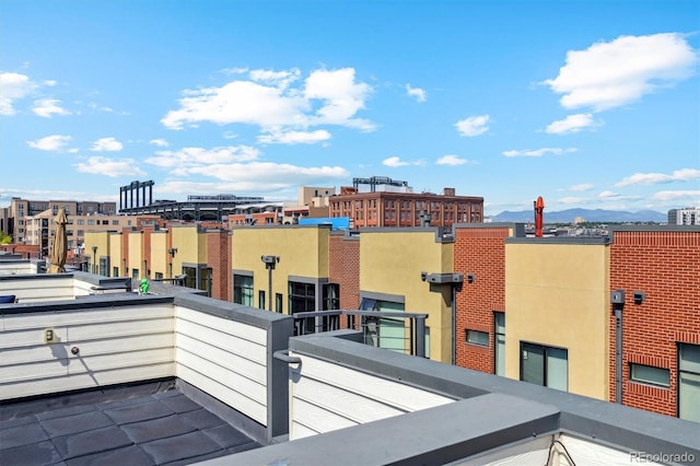 2335 Walnut St Unit 10, Denver, CO 80205 - patio / terrace with a mountain view