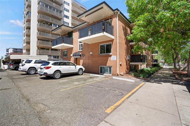 1201 Race St Unit 10, Denver, CO 80206 - view of apartment building / complex with uncovered parking