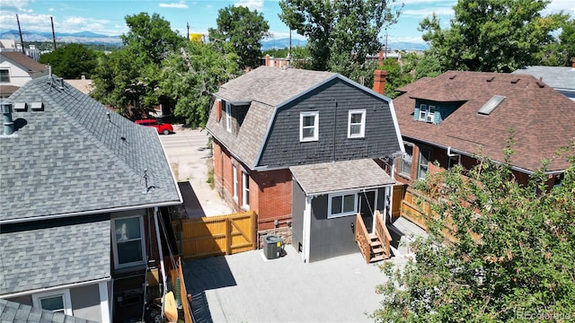 view of rear view of house