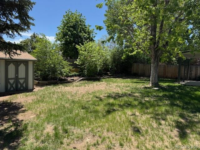 16180 E Flora Pl, Aurora, CO 80013 - view of yard