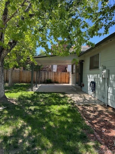 16180 E Flora Pl, Aurora, CO 80013 - view of yard