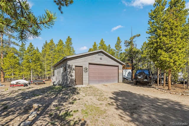 246 Spruce Dr, Twin Lakes, CO 81251 - view of detached garage