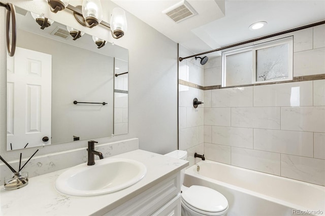 6614 Everett St, Arvada, CO 80004 - full bathroom featuring vanity and shower / bath combination
