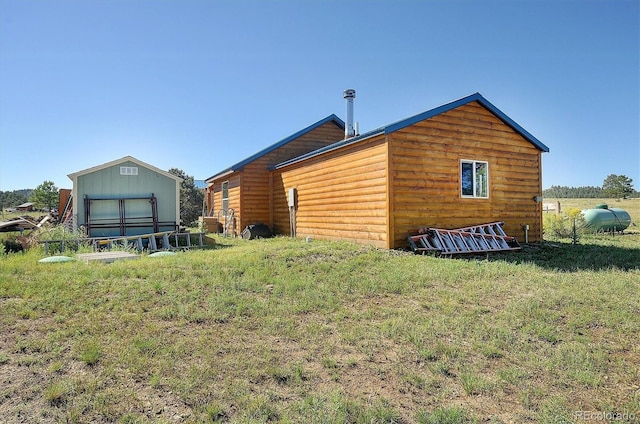 1106 Hull Ave, Westcliffe, CO 81252 - view of rear view of property
