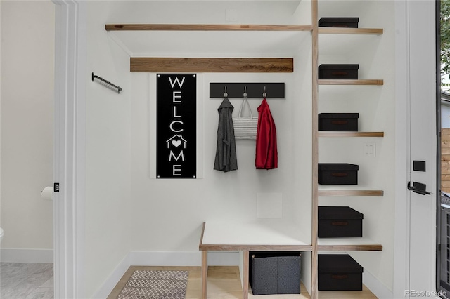 671 Elati St, Denver, CO 80204 - mudroom with baseboards