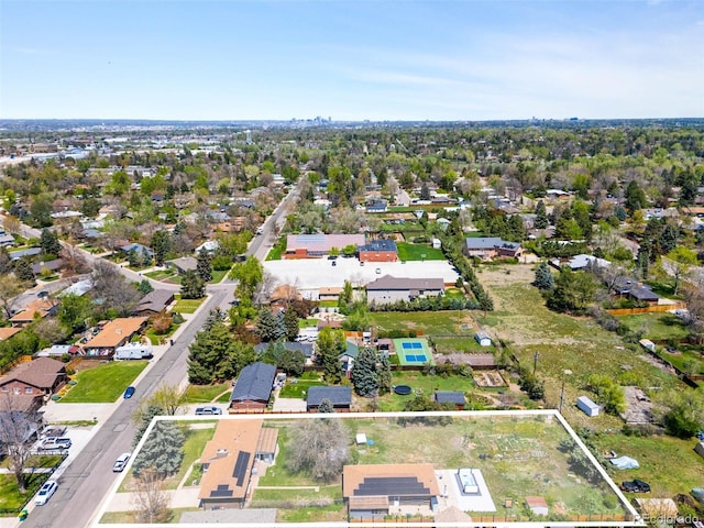 view of property location with property parcel outlined