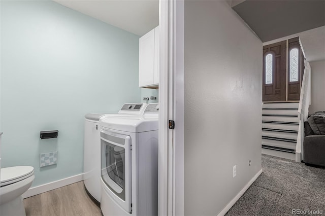 9832 High St, Thornton, CO 80229 - laundry room with washing machine and clothes dryer and baseboards