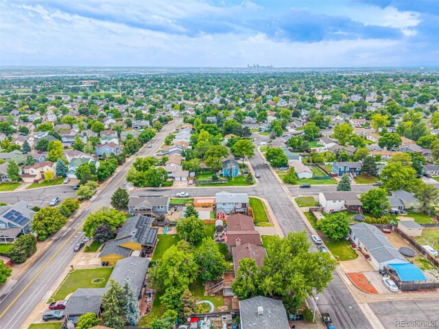 9832 High St, Thornton, CO 80229 - aerial perspective of suburban area