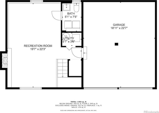 9832 High St, Thornton, CO 80229 - room layout