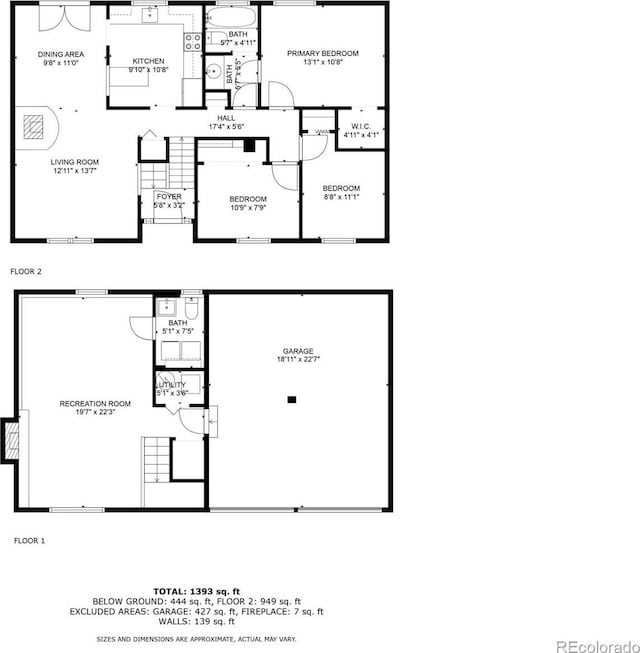 9832 High St, Thornton, CO 80229 - property floor plan