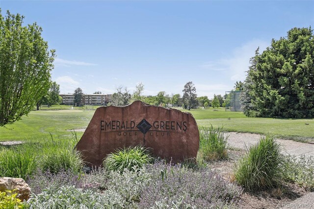 625 S Clinton St Unit 7A, Denver, CO 80247 - community sign with a yard