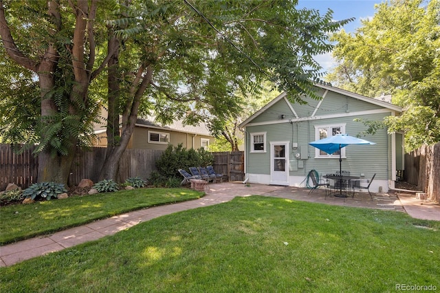1838 S Williams St, Denver, CO 80210 - rear view of property featuring a patio