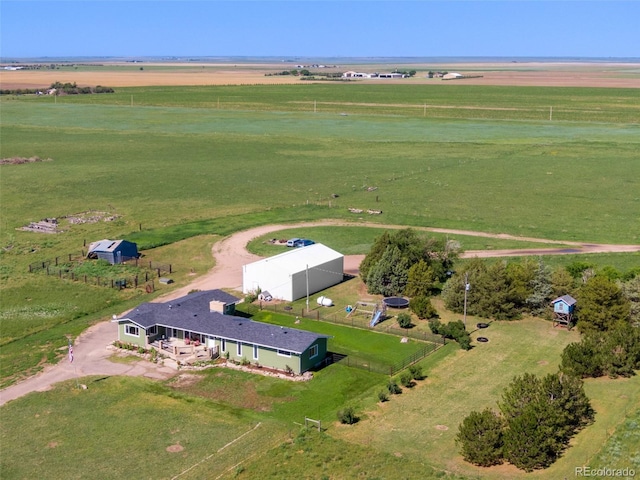 12891 County Road 29, Sterling, CO 80751 - aerial view of property and surrounding area featuring rural landscape and a pastoral area