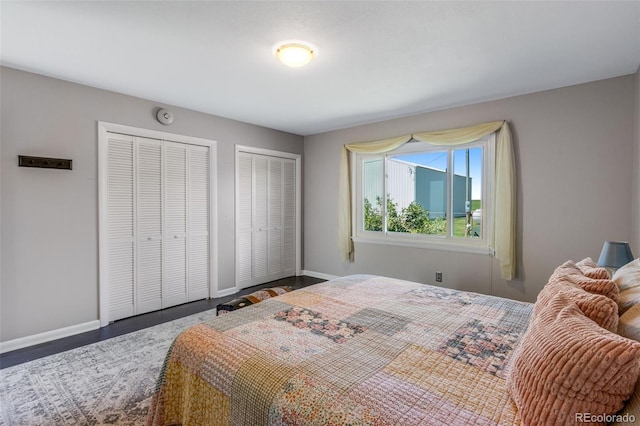 12891 County Road 29, Sterling, CO 80751 - bedroom with two closets and baseboards