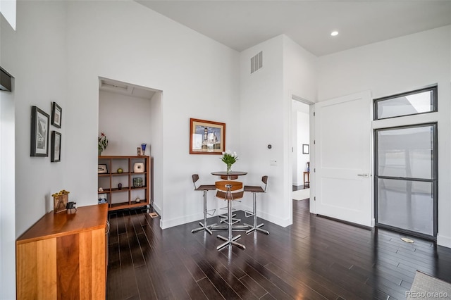 8765 Canyon Wind St, Parker, CO 80138 - entryway featuring wood finished floors and recessed lighting