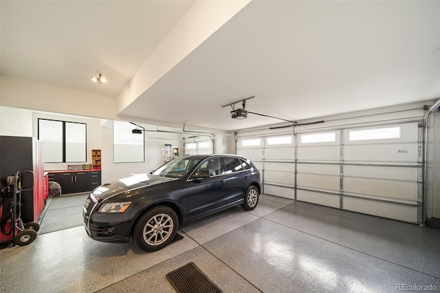 8765 Canyon Wind St, Parker, CO 80138 - garage with a garage door opener