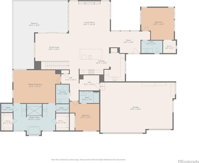 8765 Canyon Wind St, Parker, CO 80138 - view of floor plan / room layout