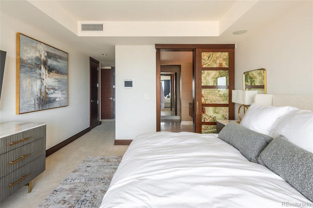 1133 14th St Unit 2000, Denver, CO 80202 - bedroom featuring light carpet and baseboards