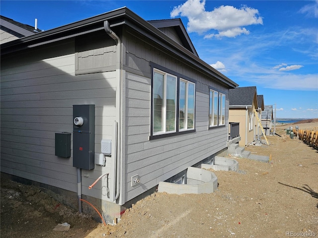 view of property exterior