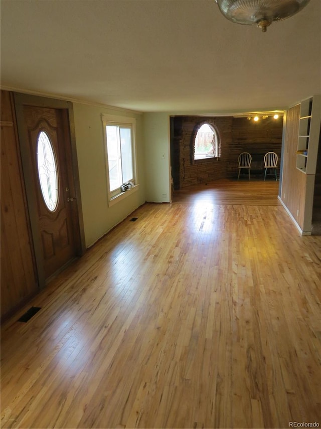 135 E 2nd St, Nederland, CO 80466 - entrance foyer with light wood-style floors