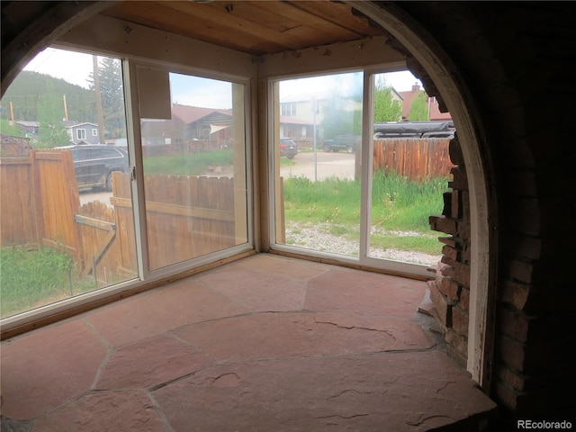 135 E 2nd St, Nederland, CO 80466 - view of unfurnished sunroom