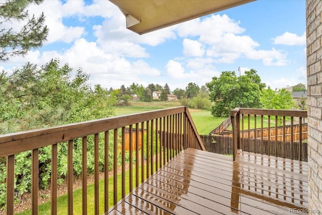 5960 S Estes St, Littleton, CO 80123 - deck with a lawn