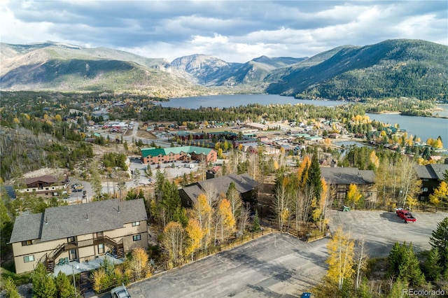 property view of mountains with a water view