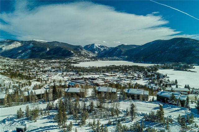 view of mountain feature